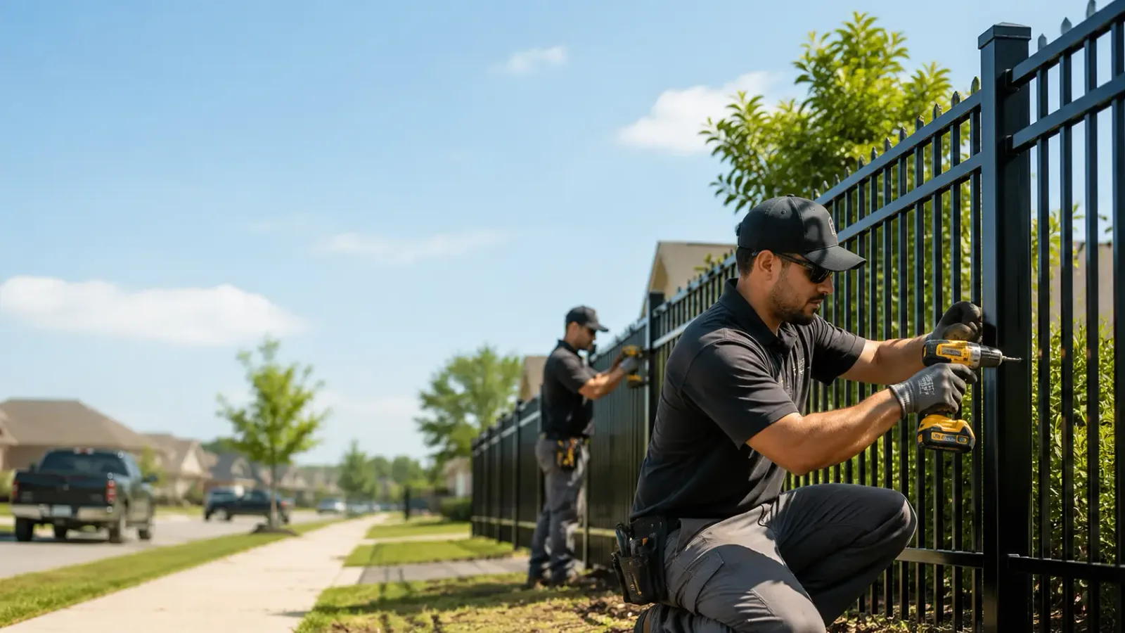 Metal Fence Installation in Clay, KY